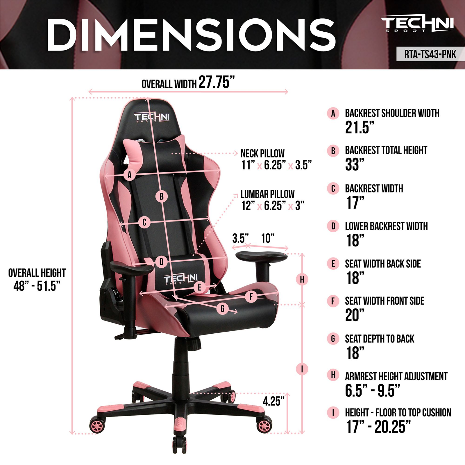 Techni Sport TIST1018 Dimensions - ManualMachine.com