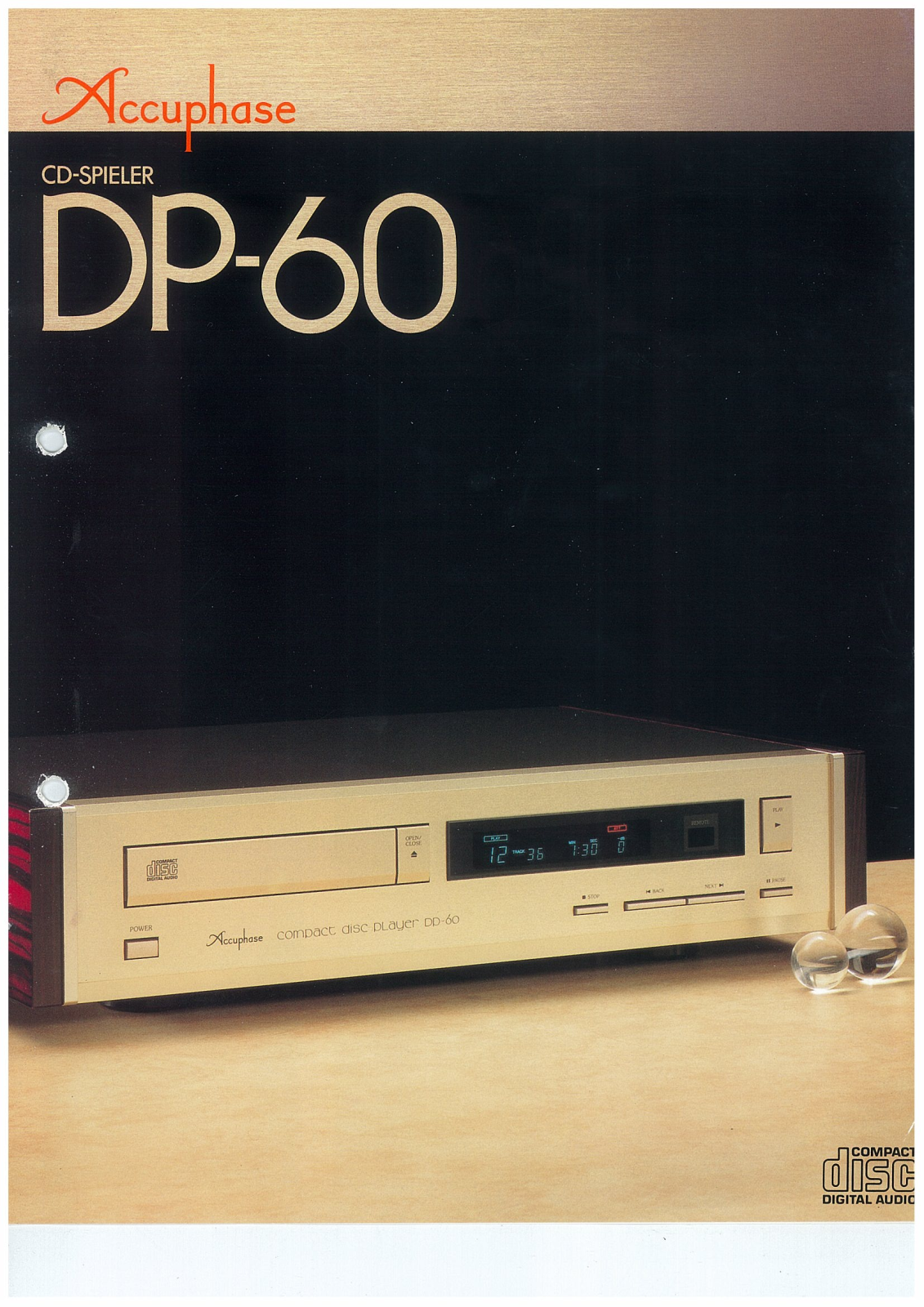 Accuphase DP-60-DE Brochure