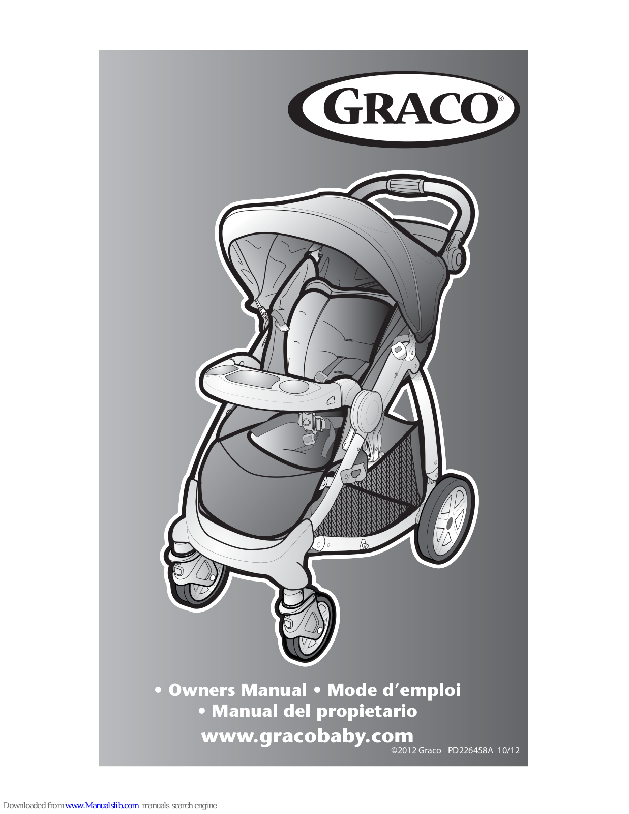 Graco Baby stroller Owner's Manual