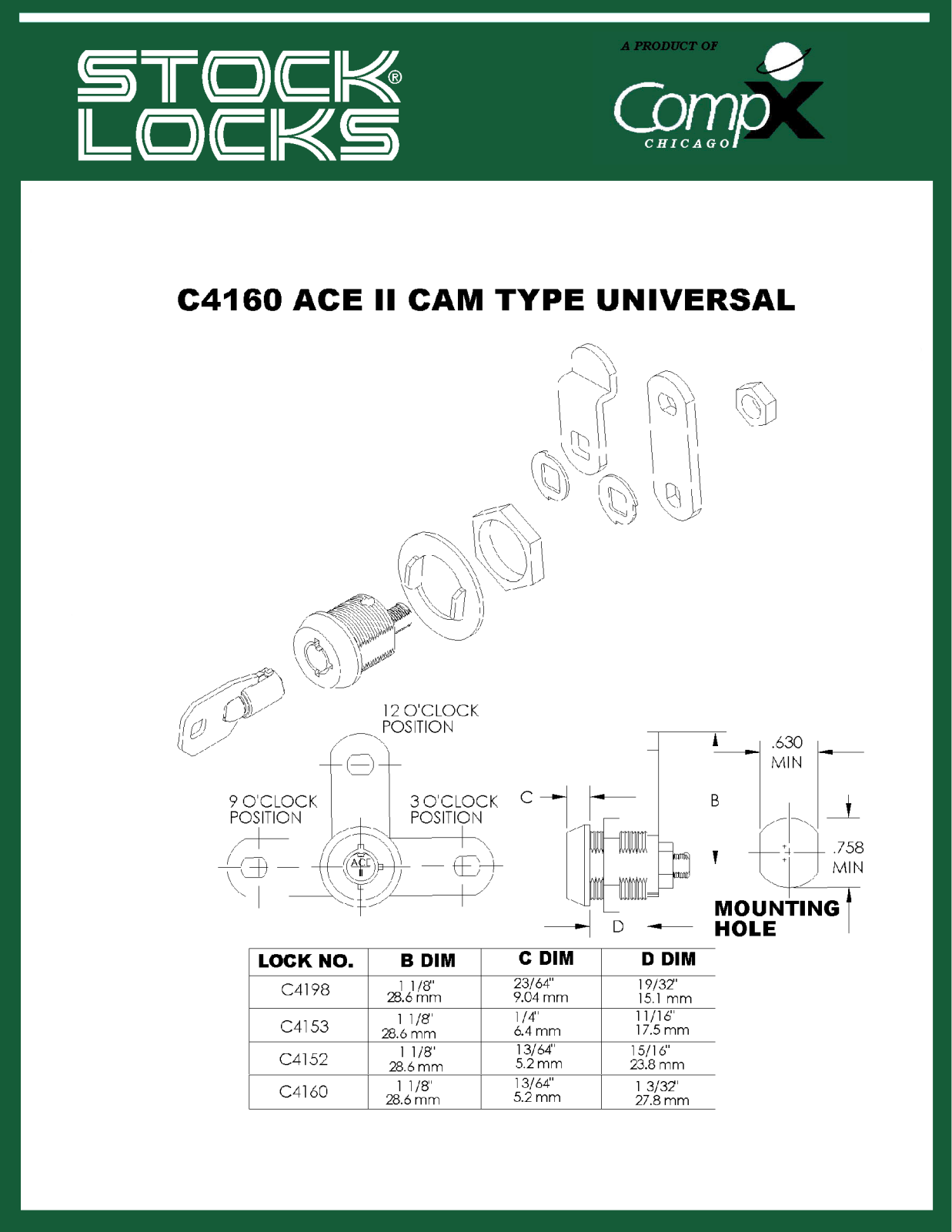 Compx C4160 User Manual