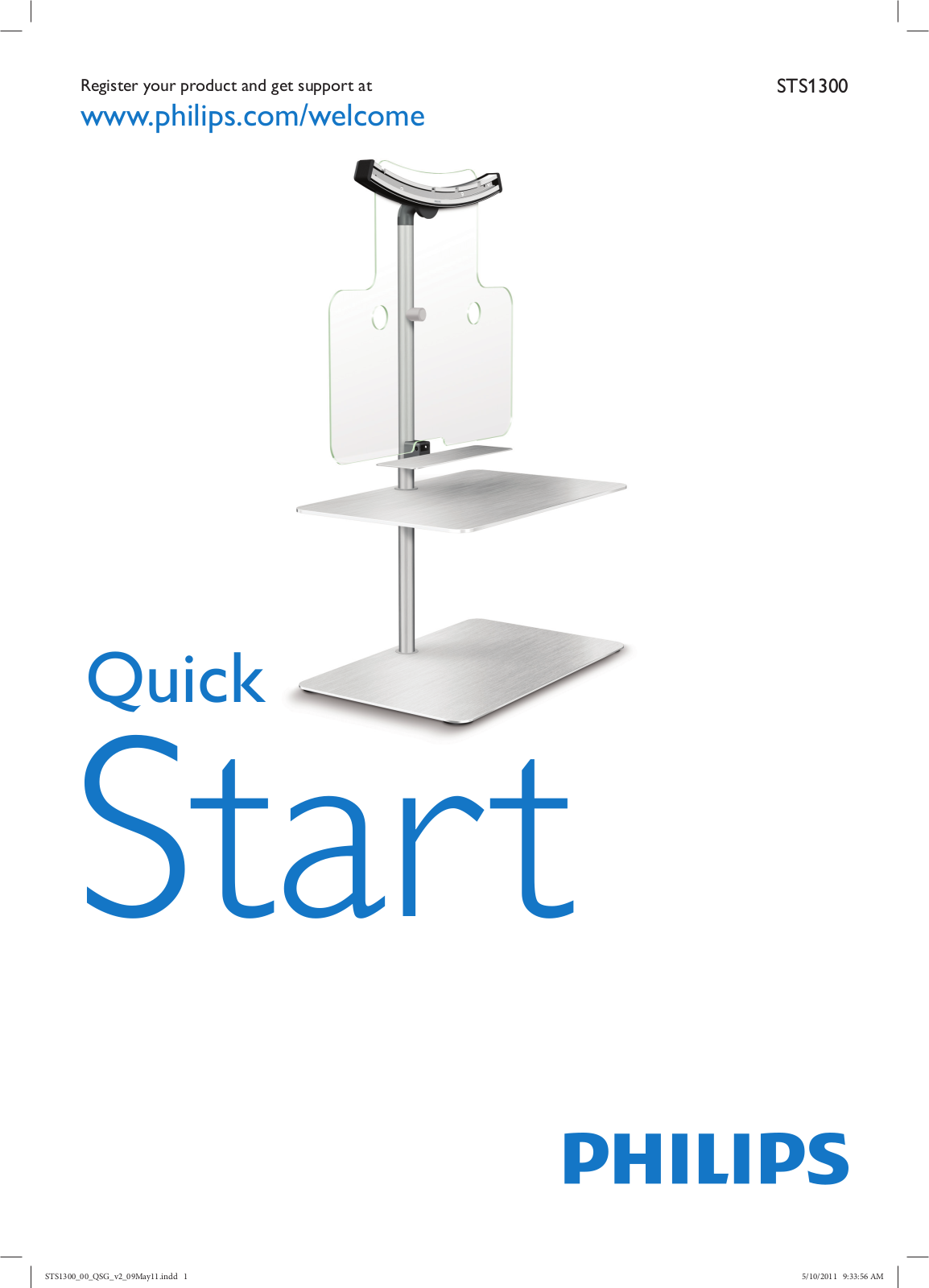 Philips STS1300/00 Quick Start Guide