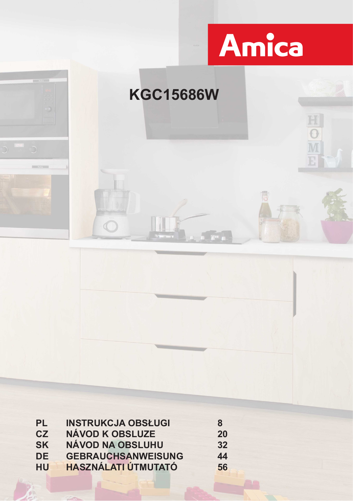 Amica KGC 15686 W User Manual