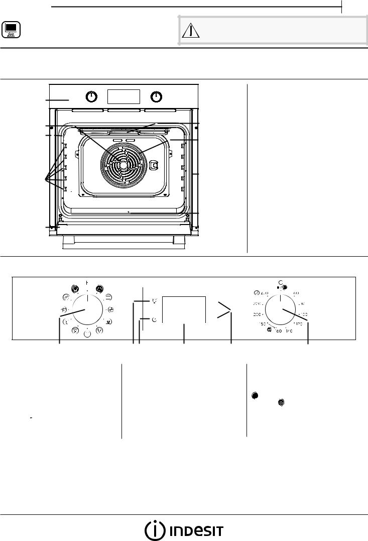 INDESIT IFWS 3841 JH IX Daily Reference Guide