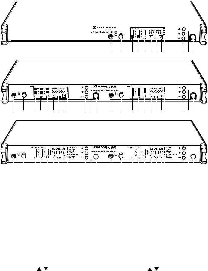 Sennheiser EM 3031-V, EM 3032-V, EM 3532-U, EM 3032-U, EM 3031-U Service Manual