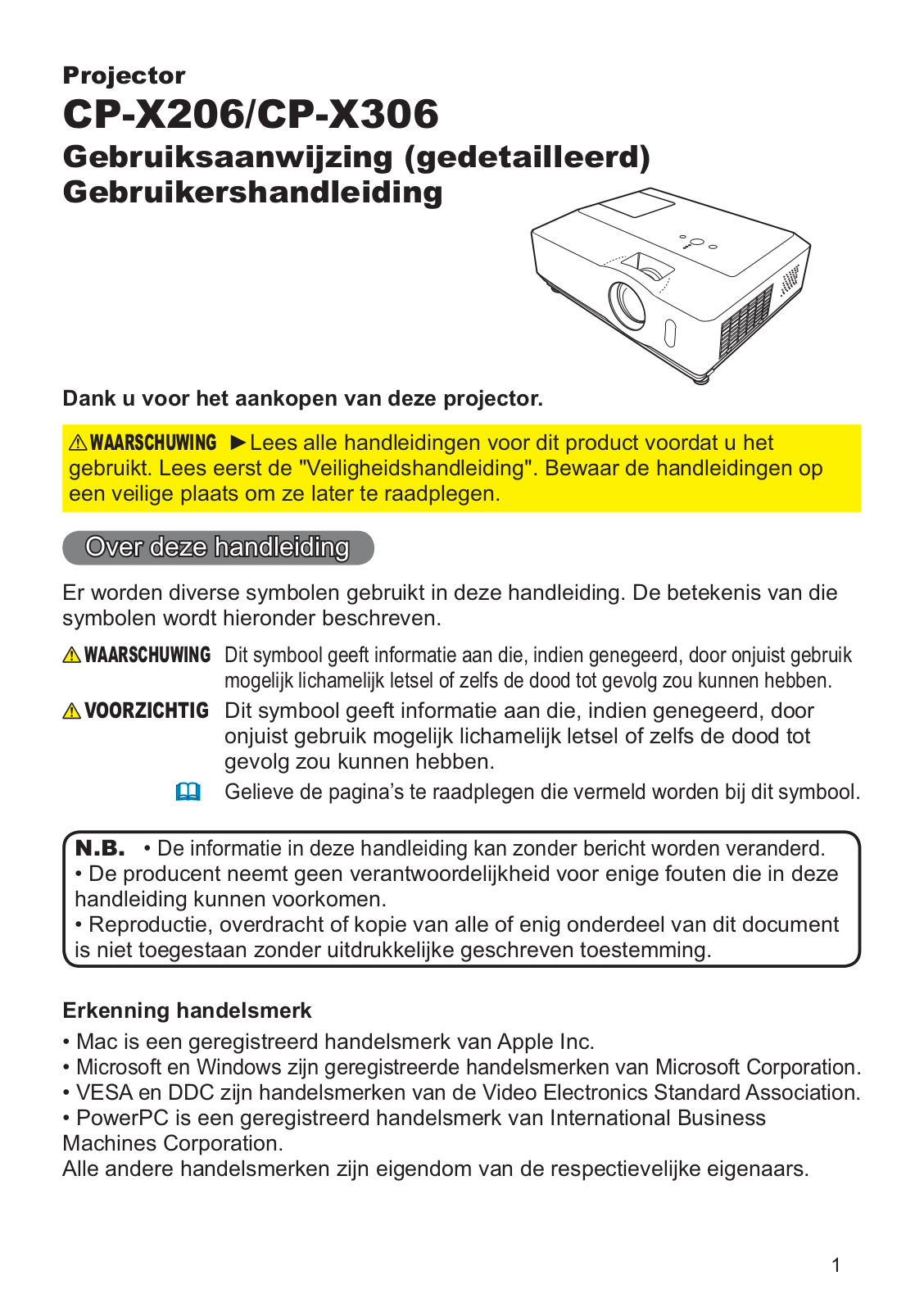 Hitachi CP-X306WF User Manual