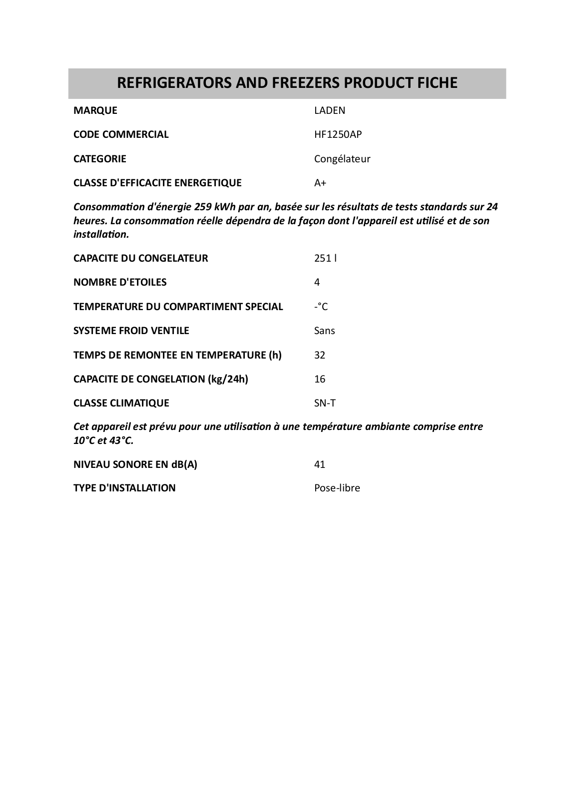 Whirlpool CV140/EG/NF, AFG 5330-C/H WP INSTRUCTION FOR USE