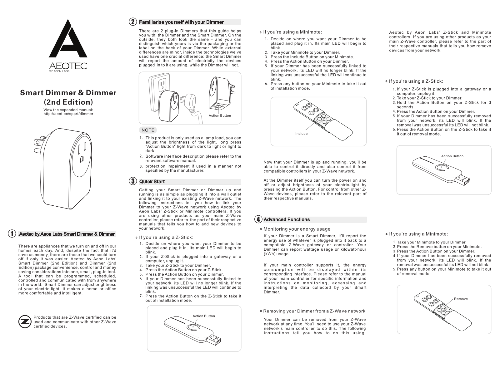 Aeon Labs DSC25 User Manual