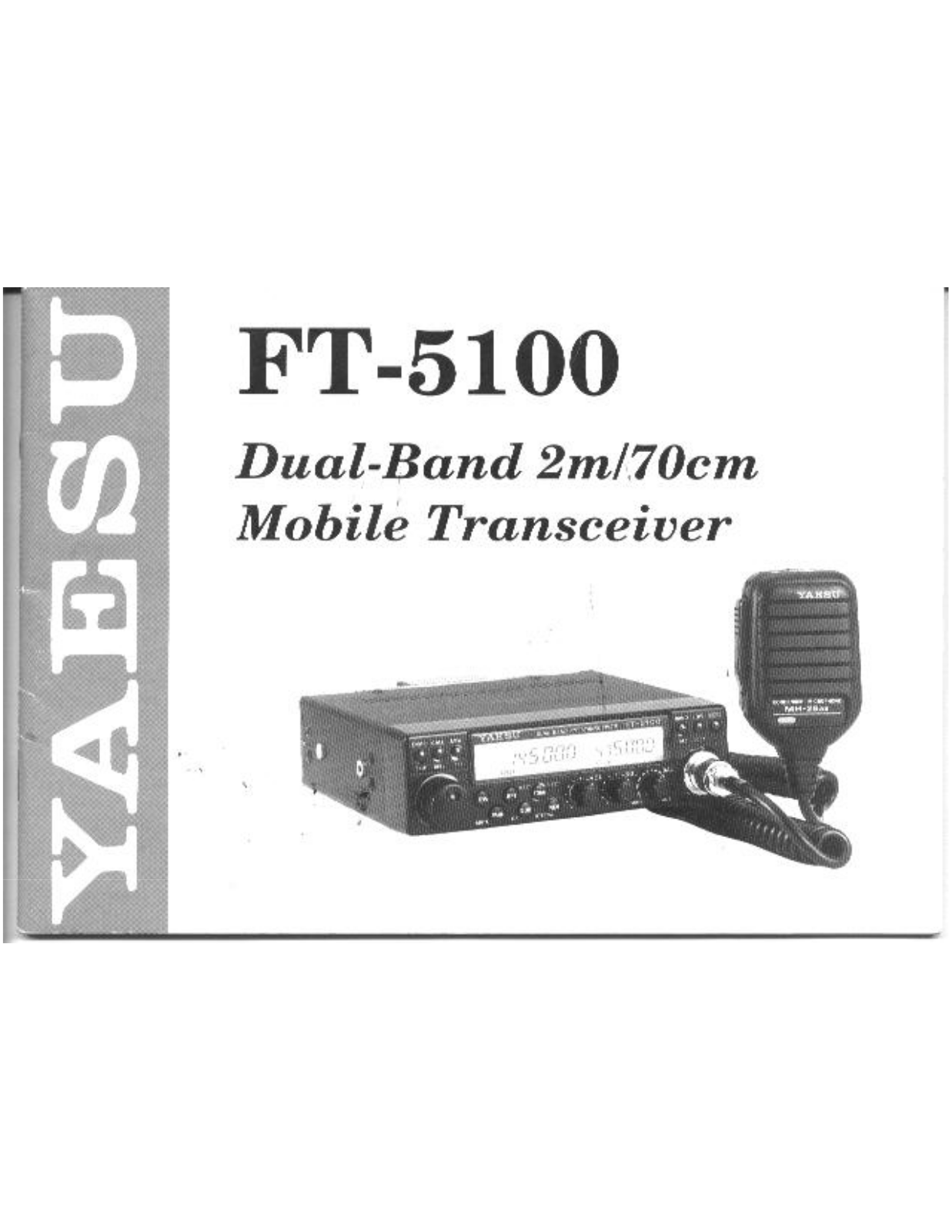 Yaesu FT-5100 User Manual