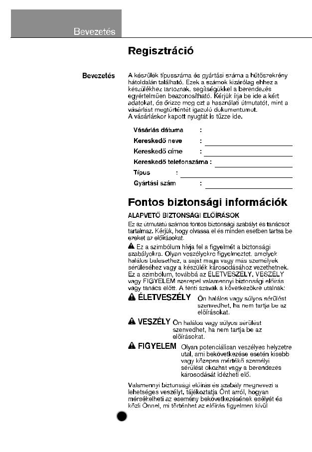 Lg GR-B409PTQW User Manual