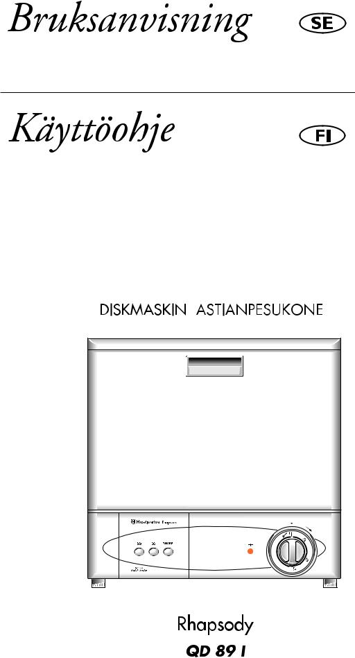 Husqvarna QD89I User Manual