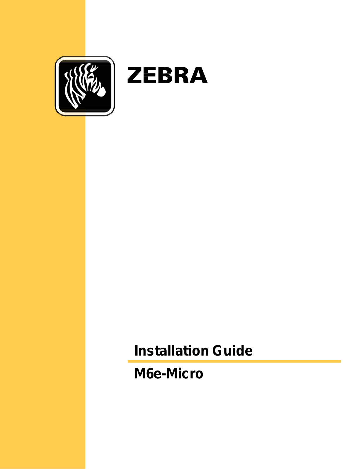 Zebra Technologies RFIDM6EM User Manual