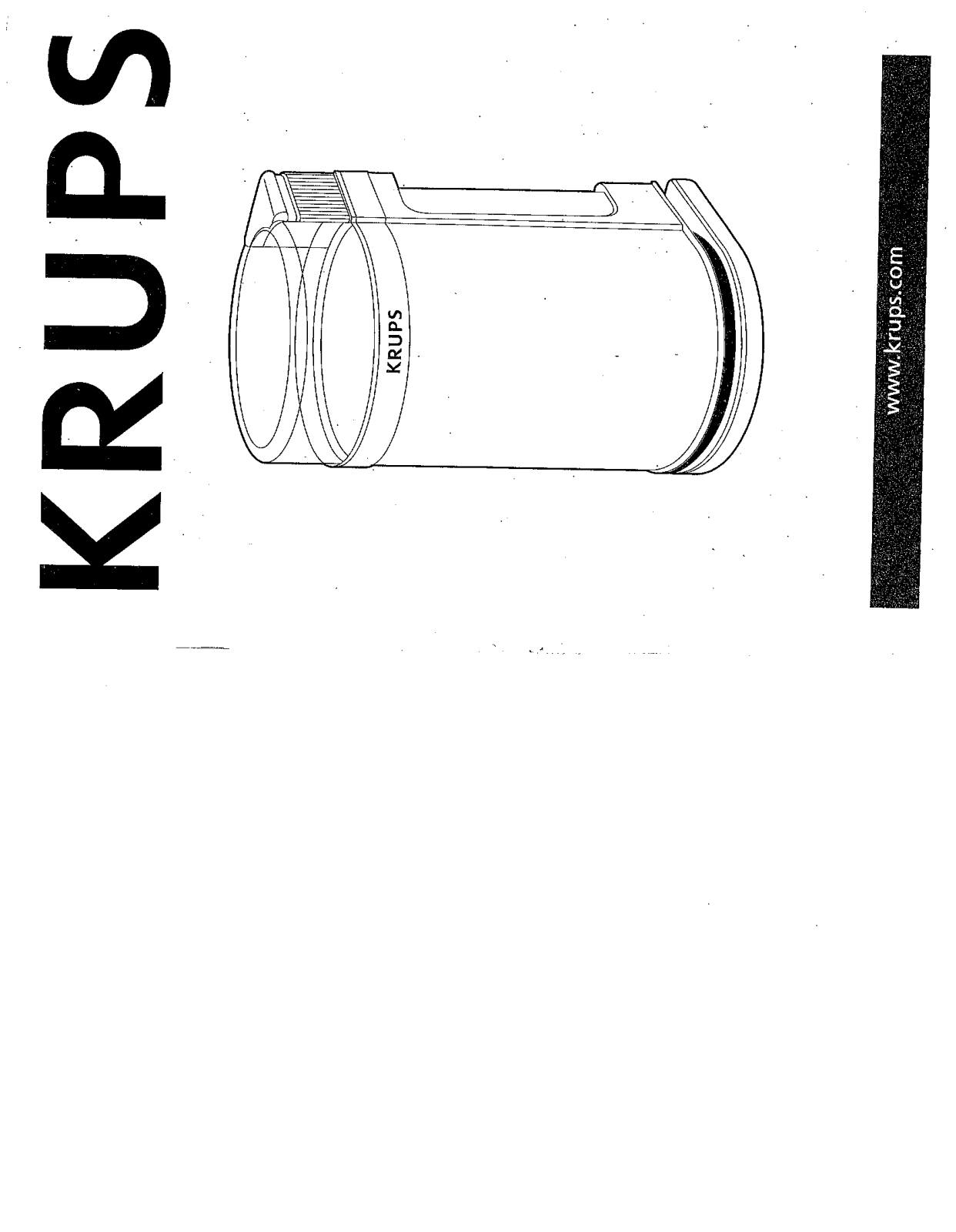 Krups GX4100 Instruction Manual