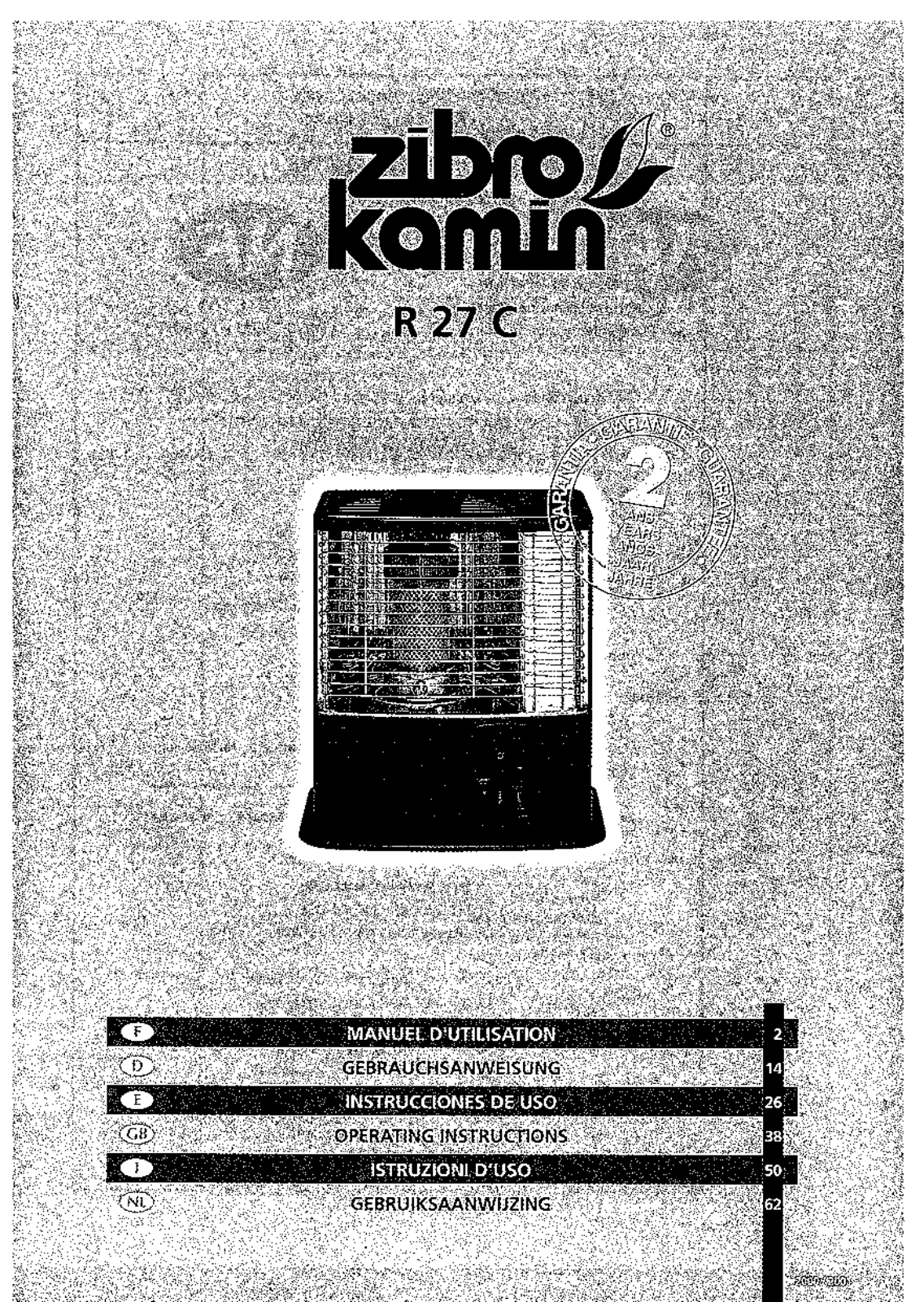 Zibro R27C OPERATING MANUAL