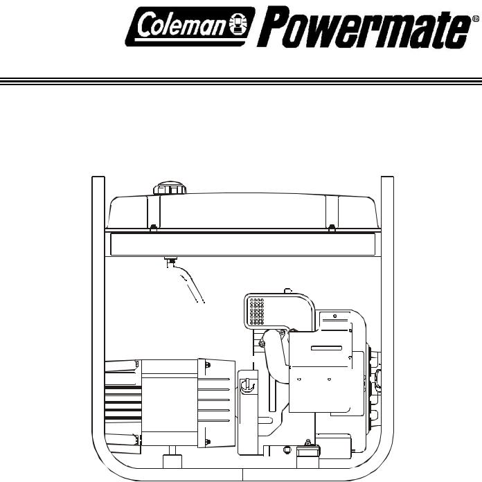 Coleman Powermate Maxa 5000 ER User Manual