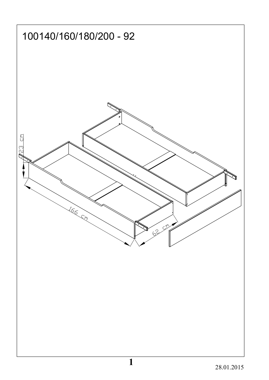 Home affaire Tommy Assembly instructions