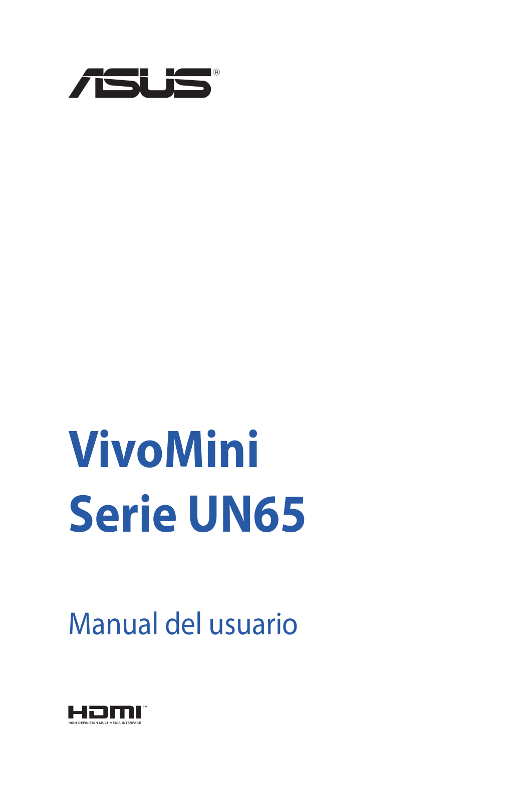 Asus UN65H, UN65 User’s Manual