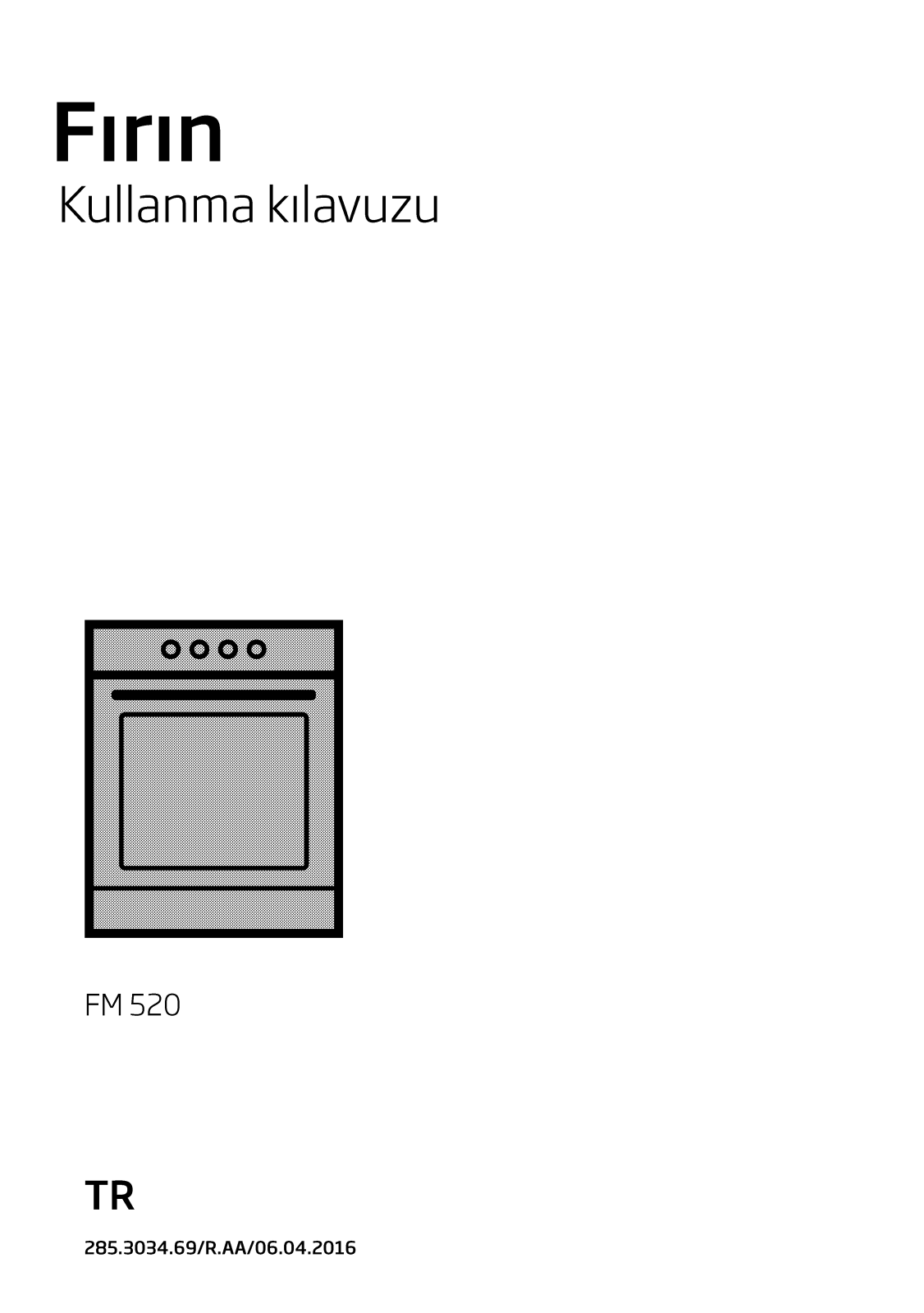 Beko FM520 User manual