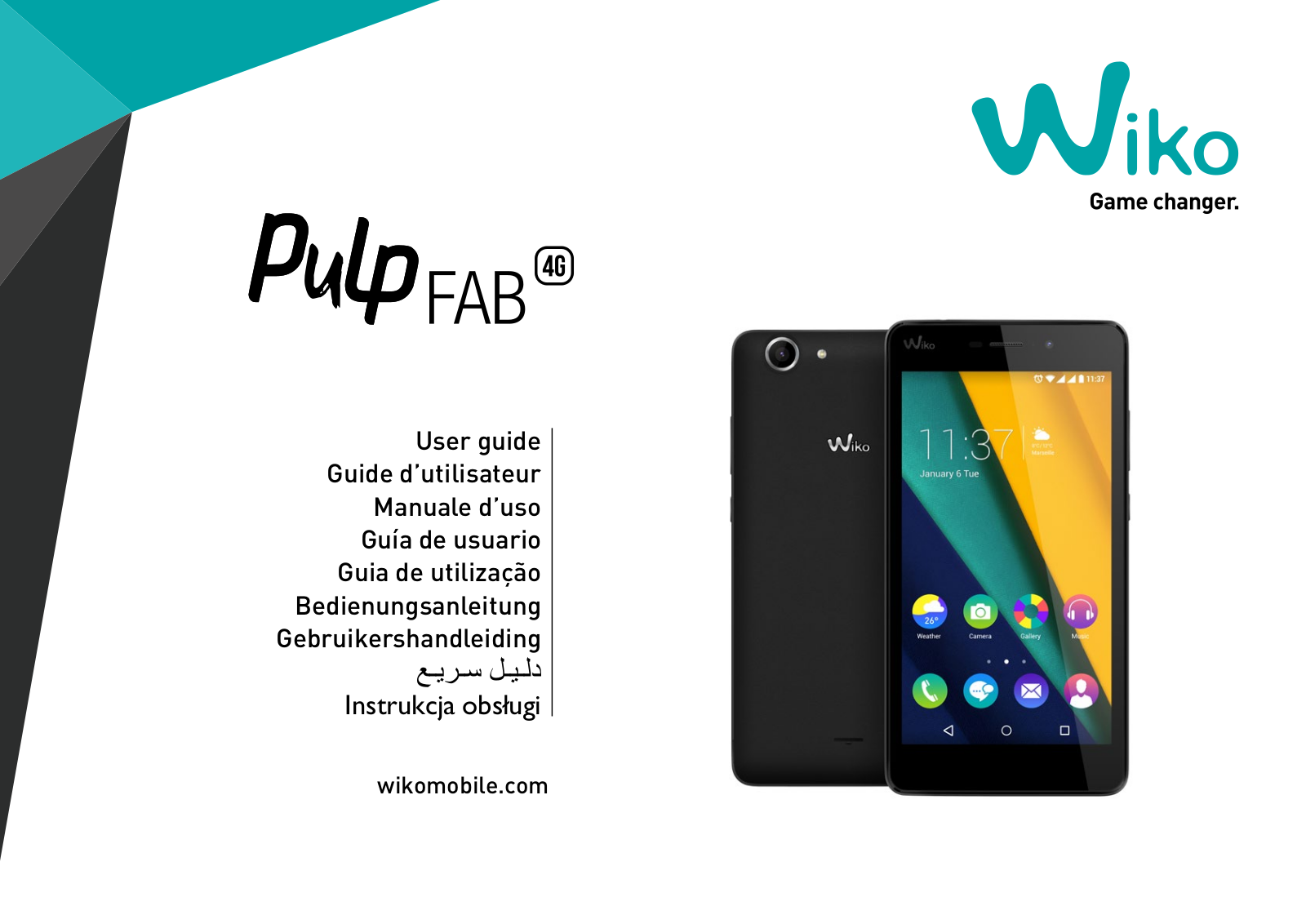 Wiko Pulp Jam 4G User Manual