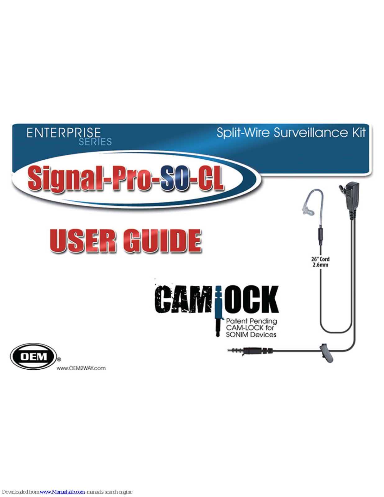 Klein Signal-Pro-SO-CL User Manual