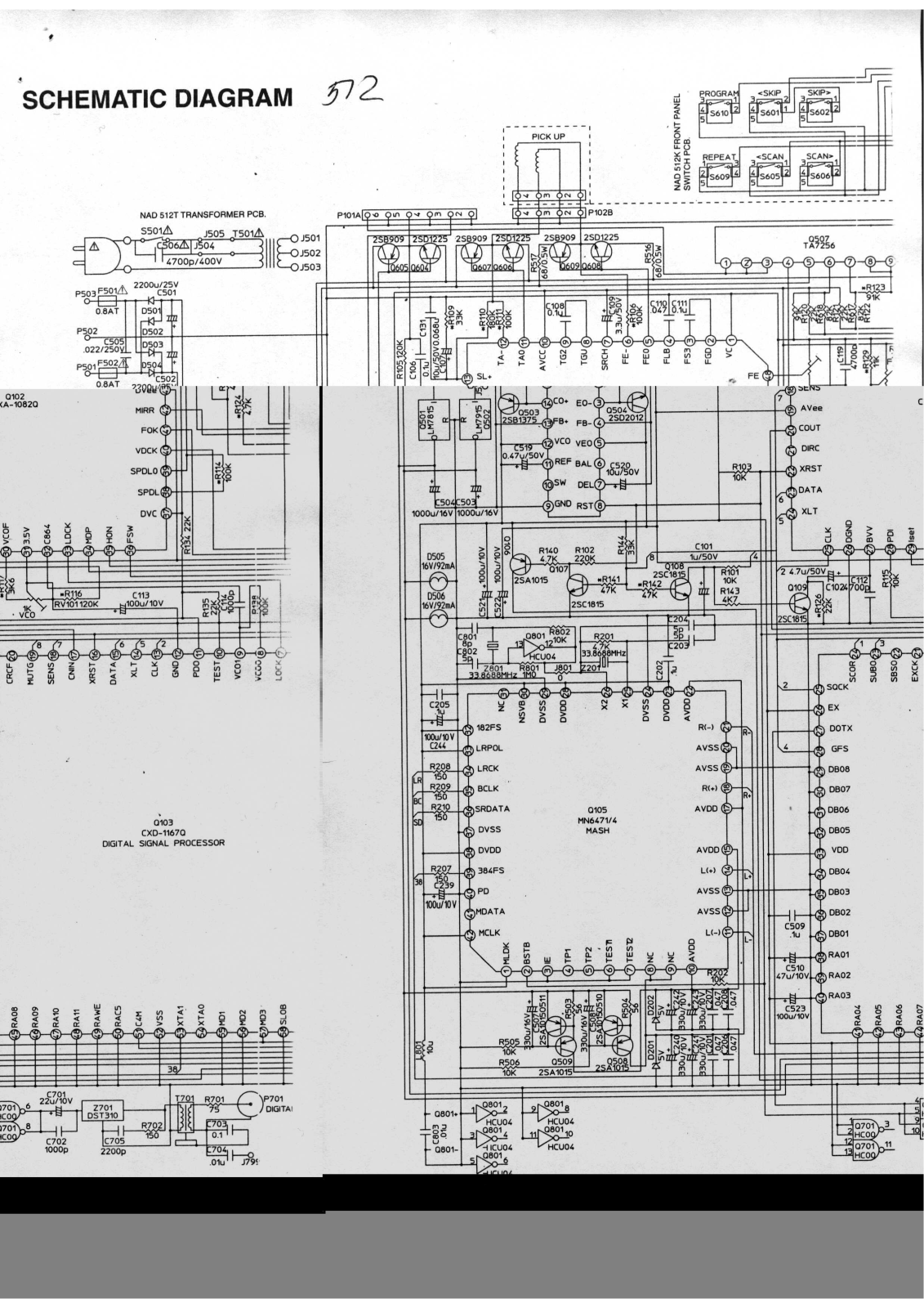 Nad 512 schematic