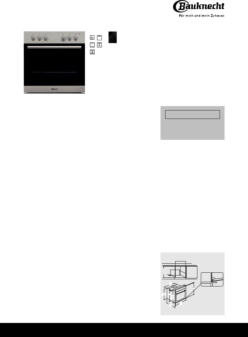 Bauknecht HVR2 NN5F IN User Manual