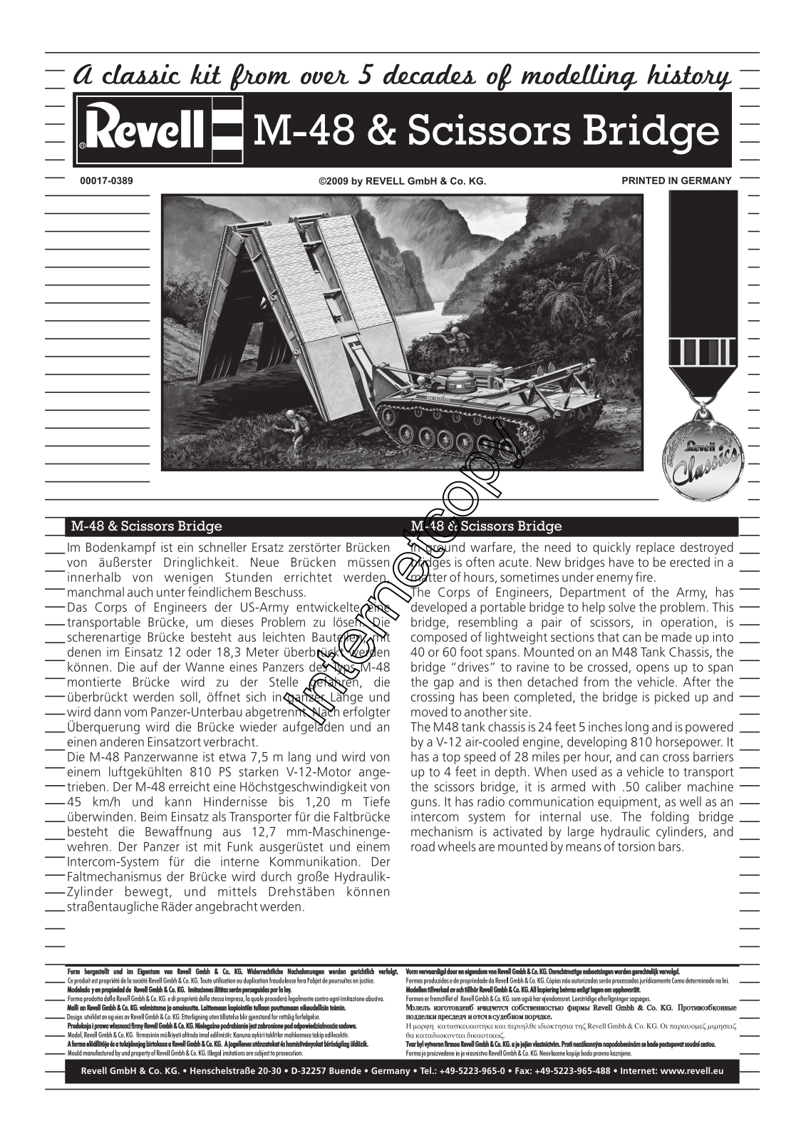 REVELL M-48 User Manual