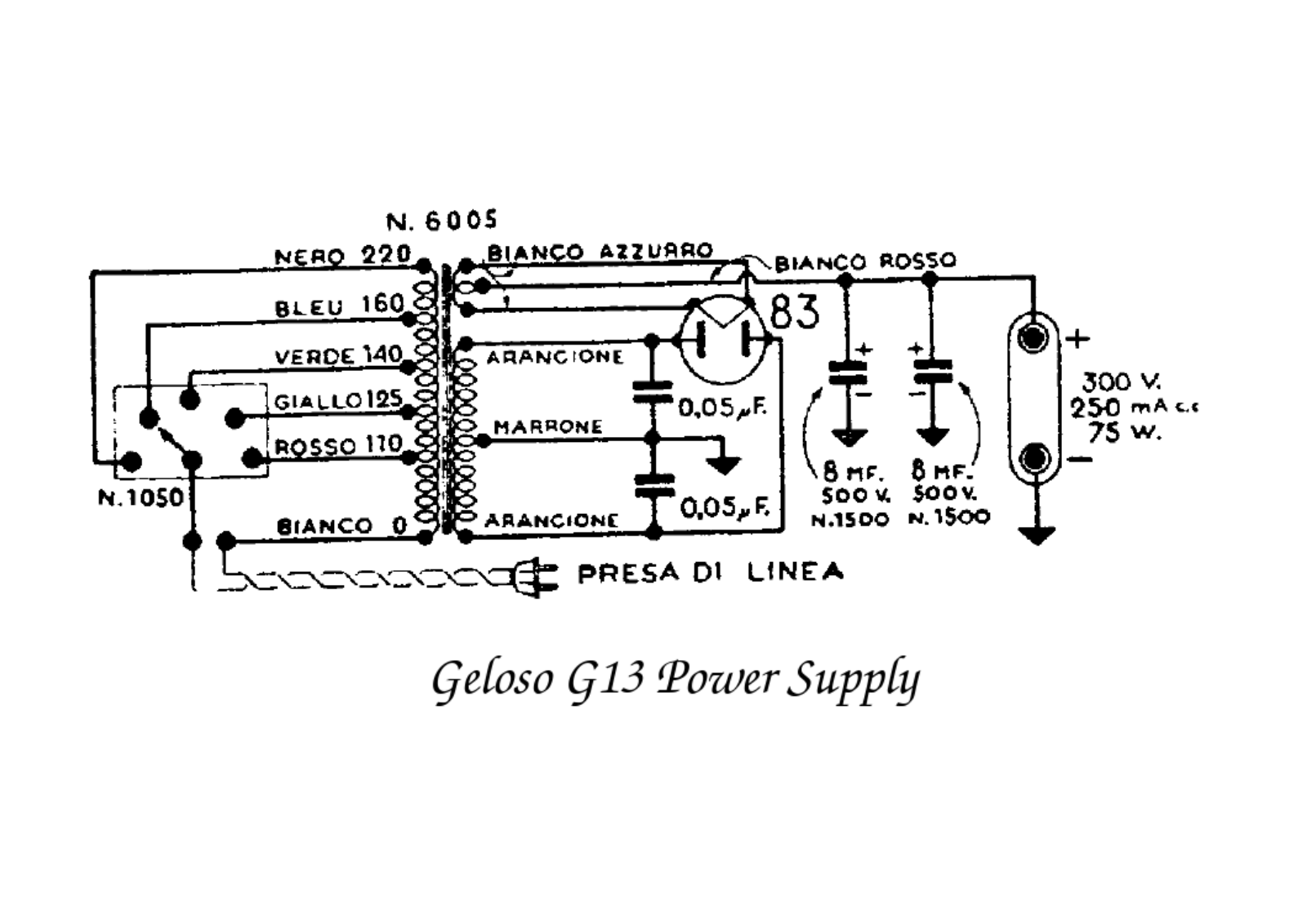 Geloso g13 schematic