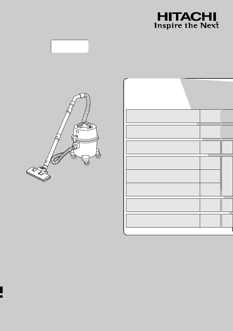 HITACHI CV-G95KNL User guide