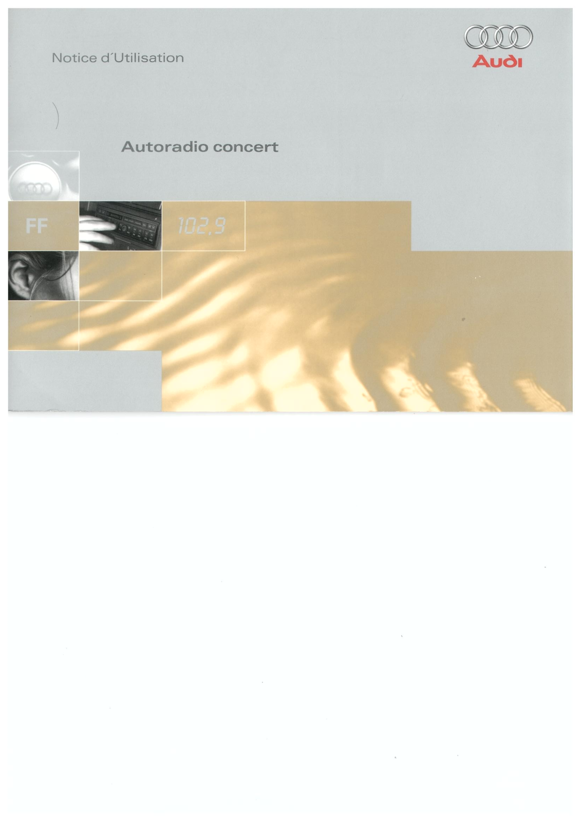 AUDI CONCERT User Manual