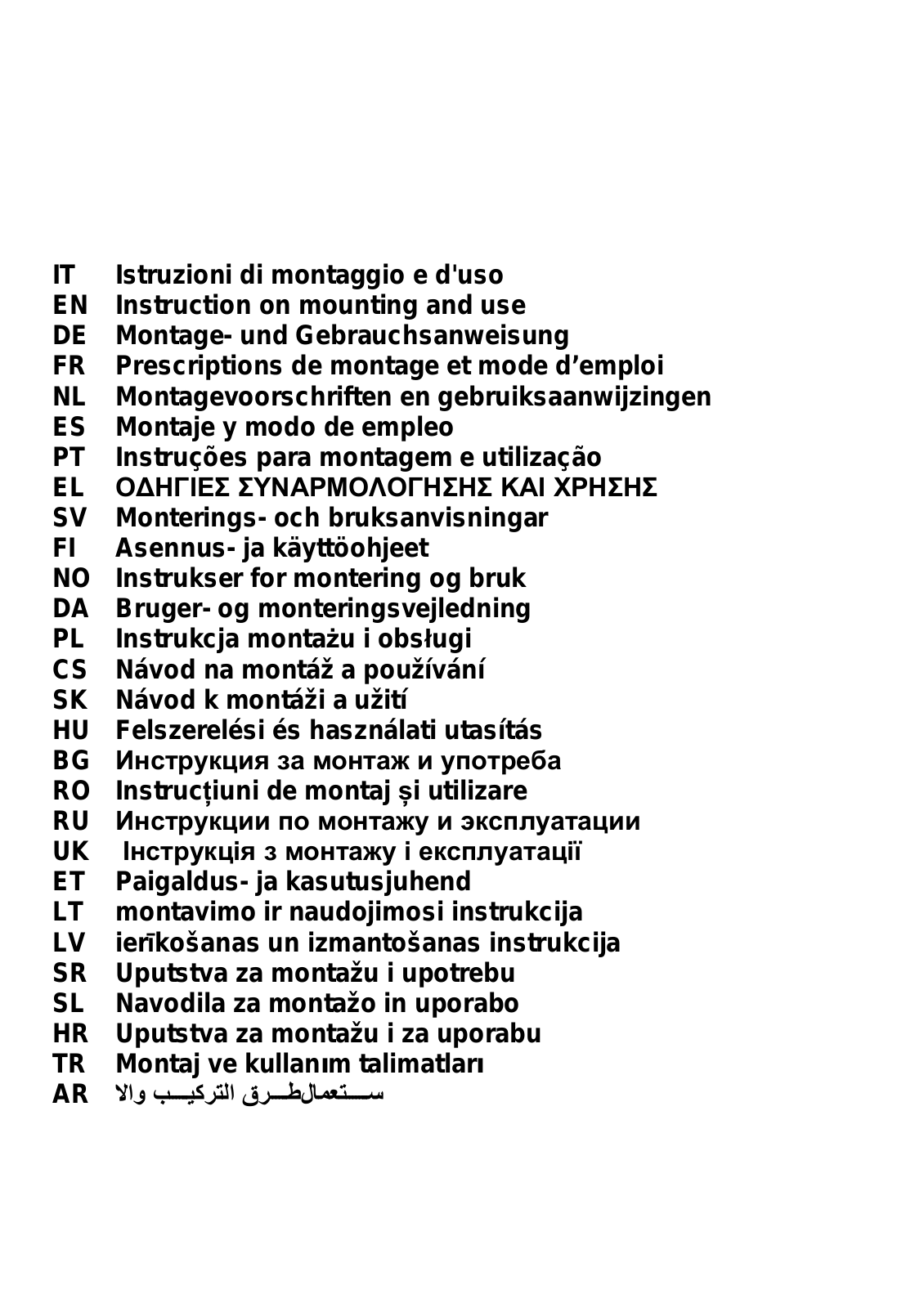 Jetair Betta User Manual