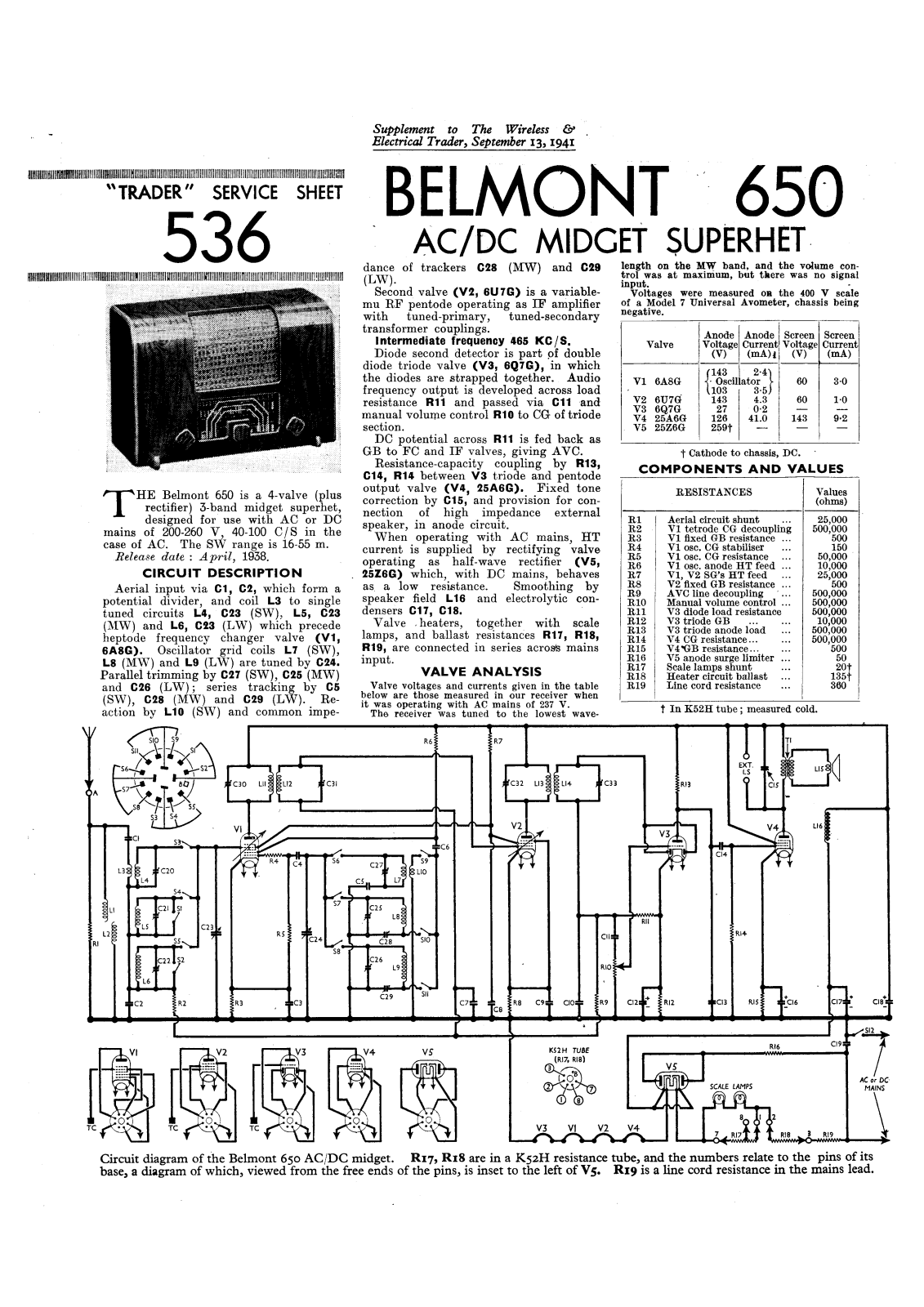 Belmont 650 schematic - ManualMachine.com