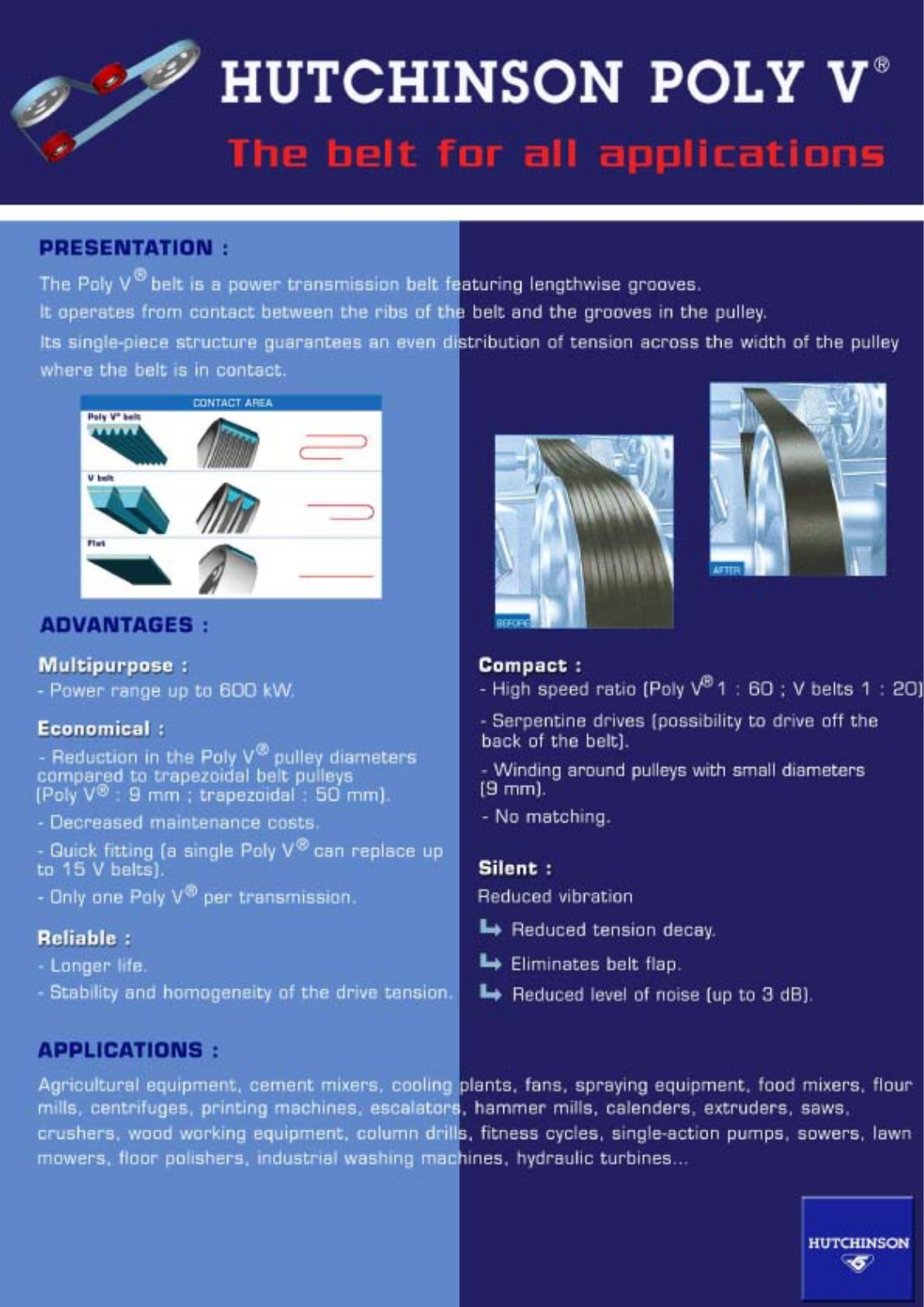 Hutchinson POLY V User Manual