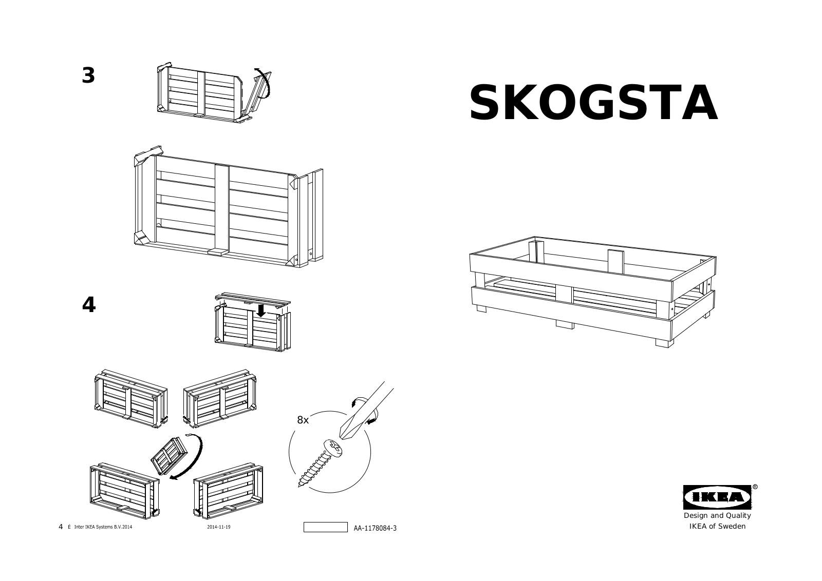 Ikea 40297952 Assembly instructions