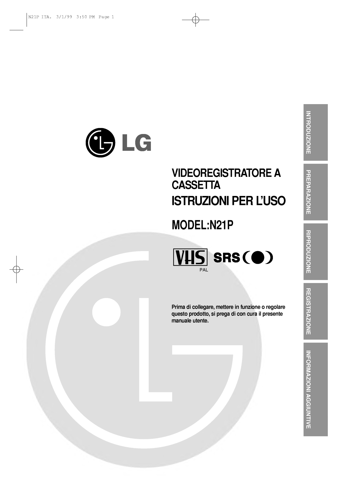 Lg N21P User Manual