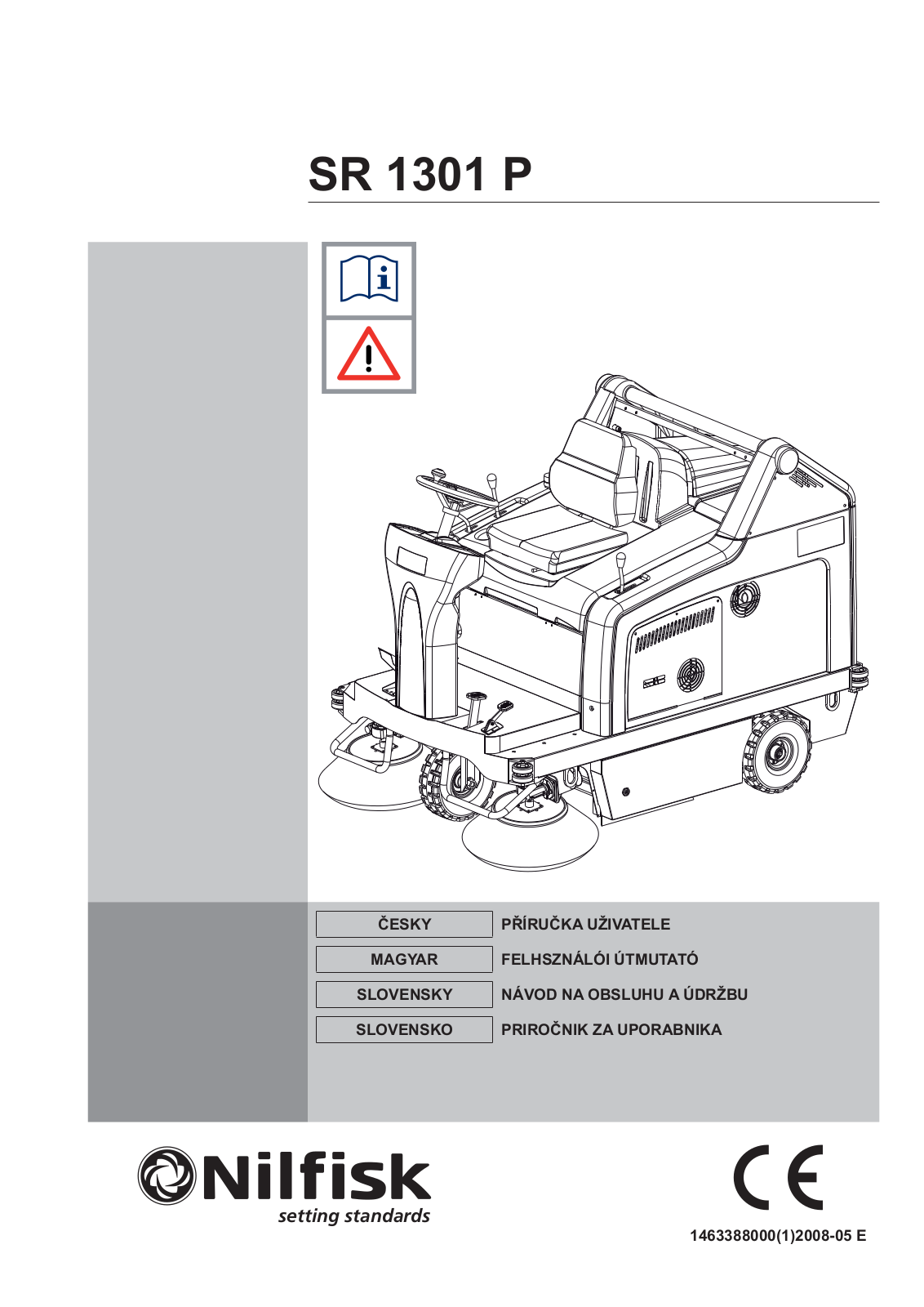 Nilfisk SR 1301 P User Manual