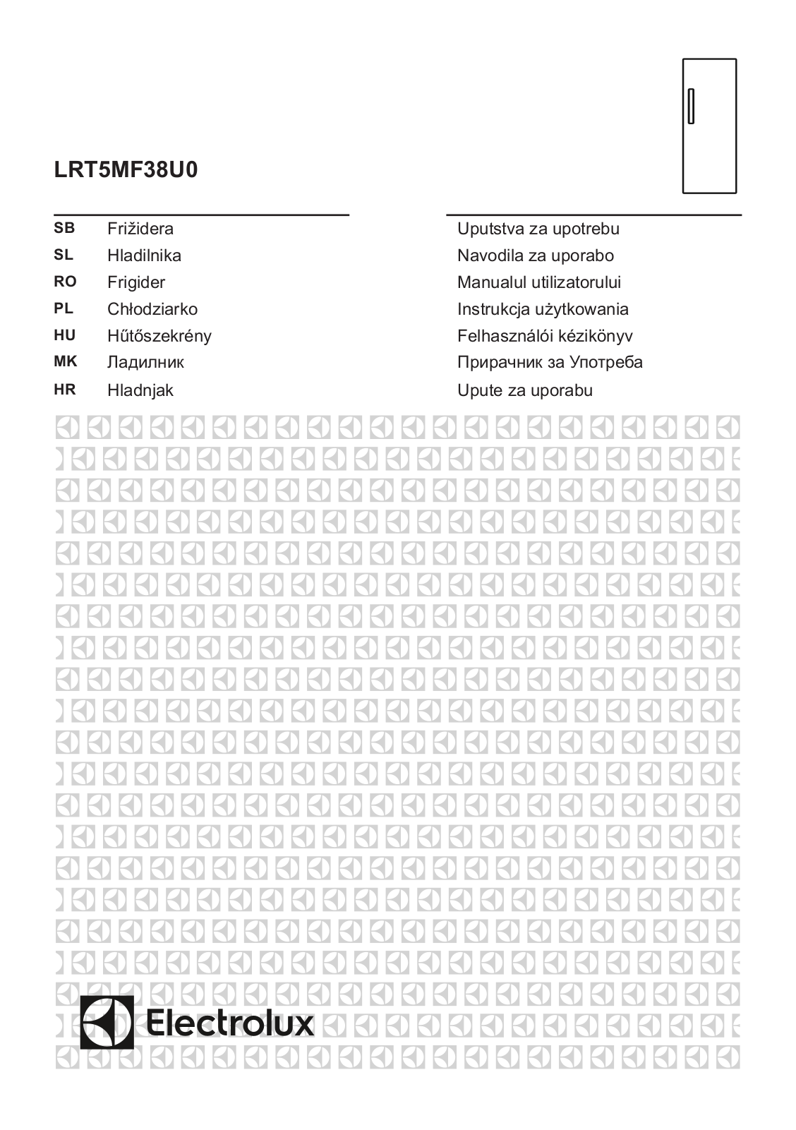 ELECTROLUX LRT5MF38U0 User guide - ManualMachine.com