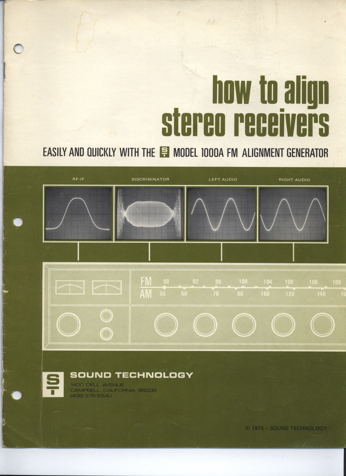 Sound Technology 1000A User Manual