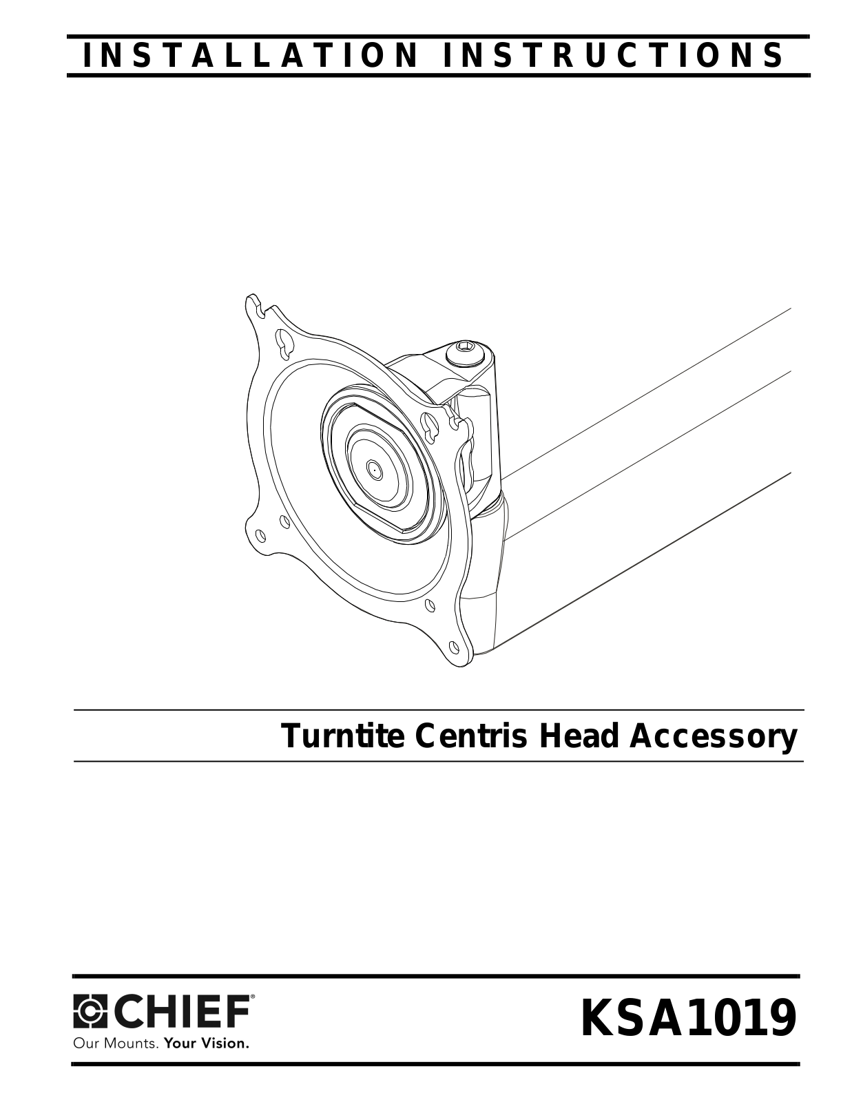 CHIEF KSA1019 User Manual