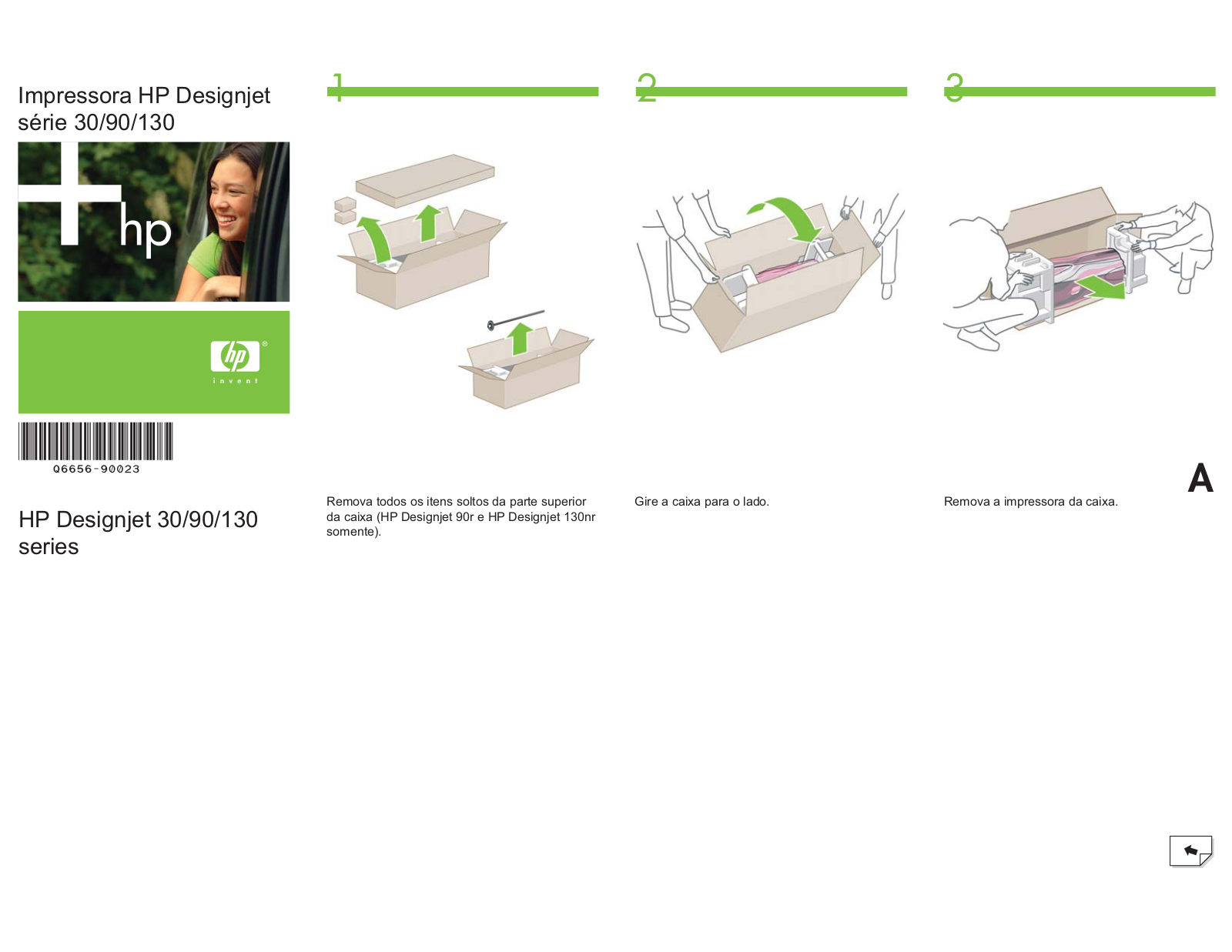 HP Designjet 90 Installation Guide