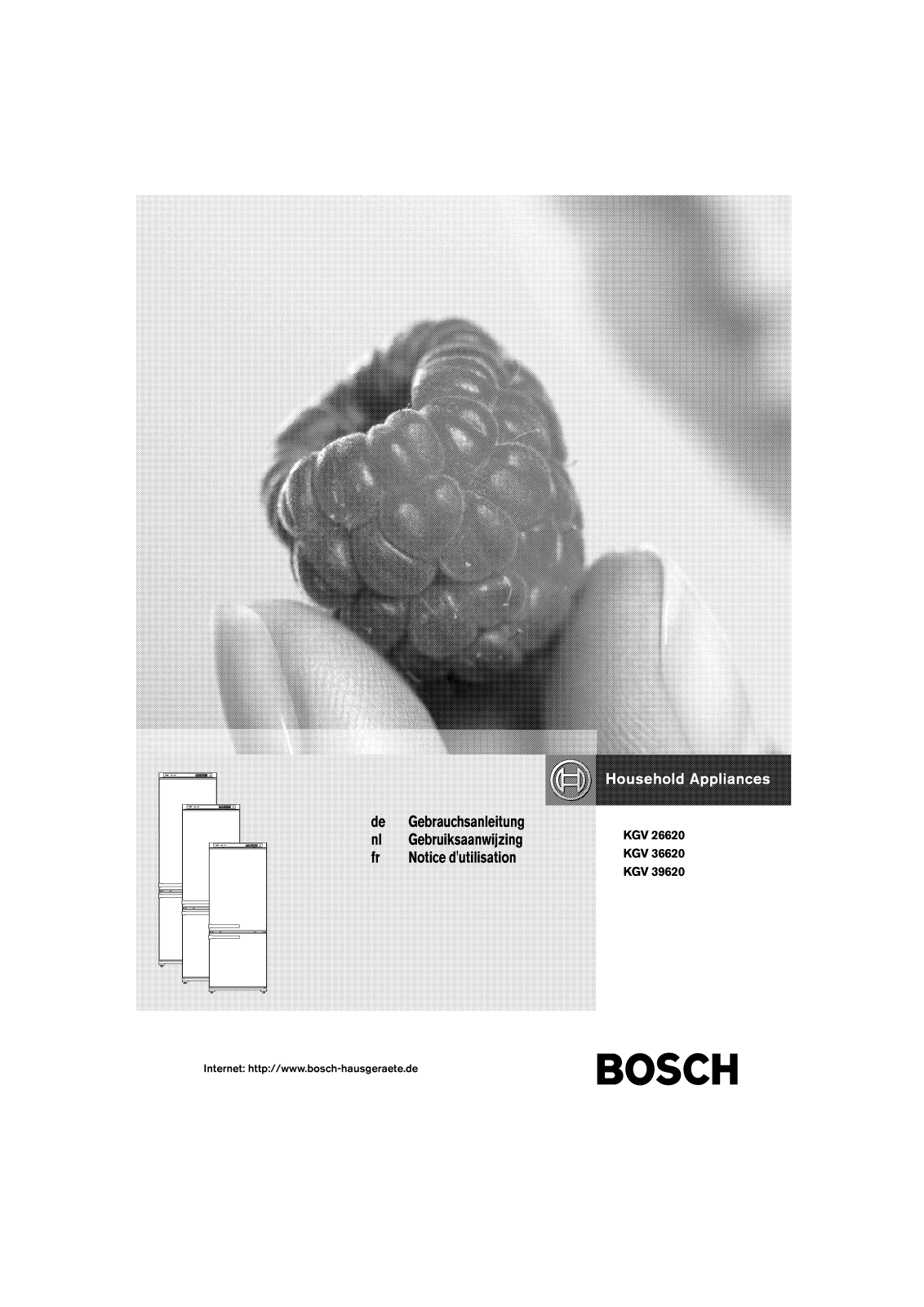 BOSCH KGV39V63 User Manual