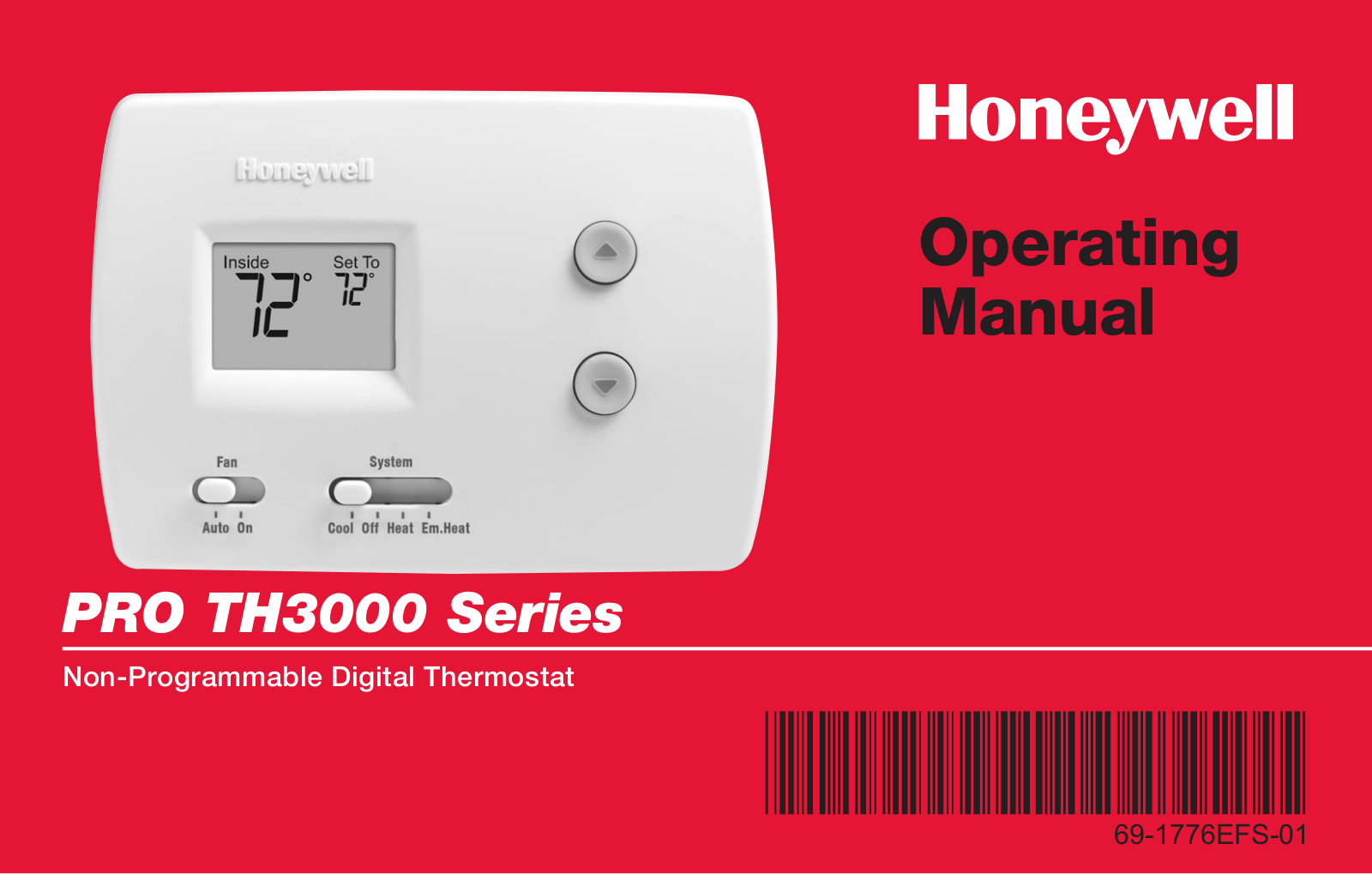 Honeywell 69-1776EFS-01 User Manual