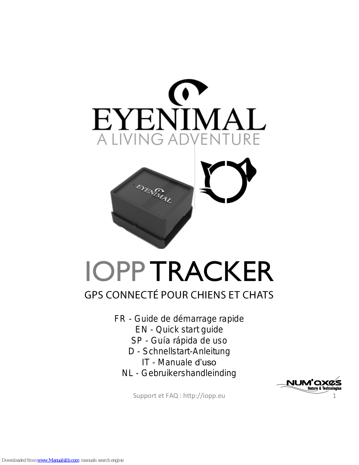 EYENIMAL IOPP TRACKER Quick Start Manual - ManualMachine.com
