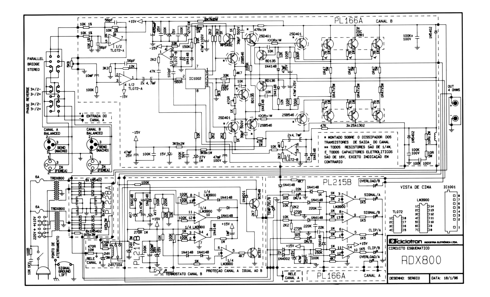 CICLOTRON RDX 800 Service Manual