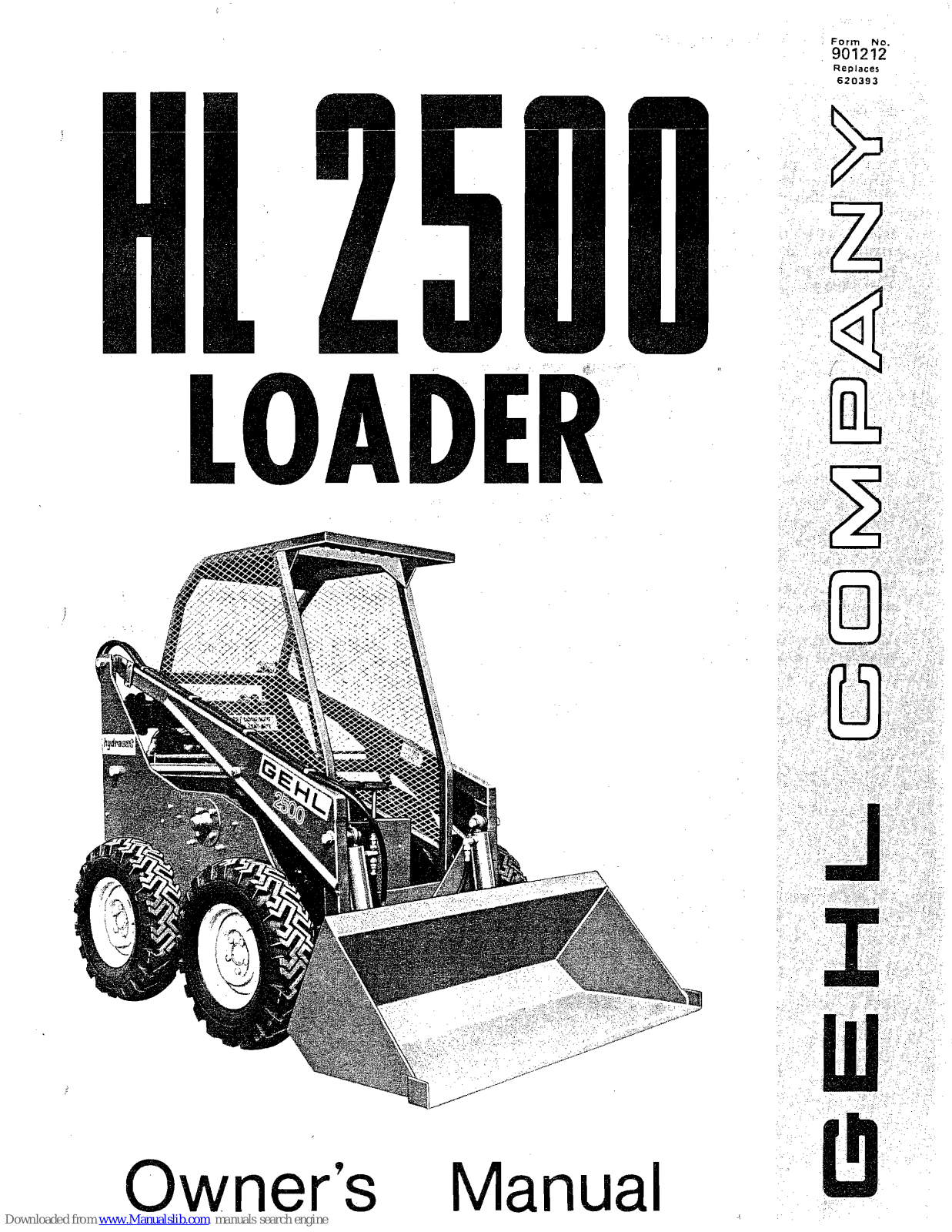 Gehl HL 2500 Owner's Manual