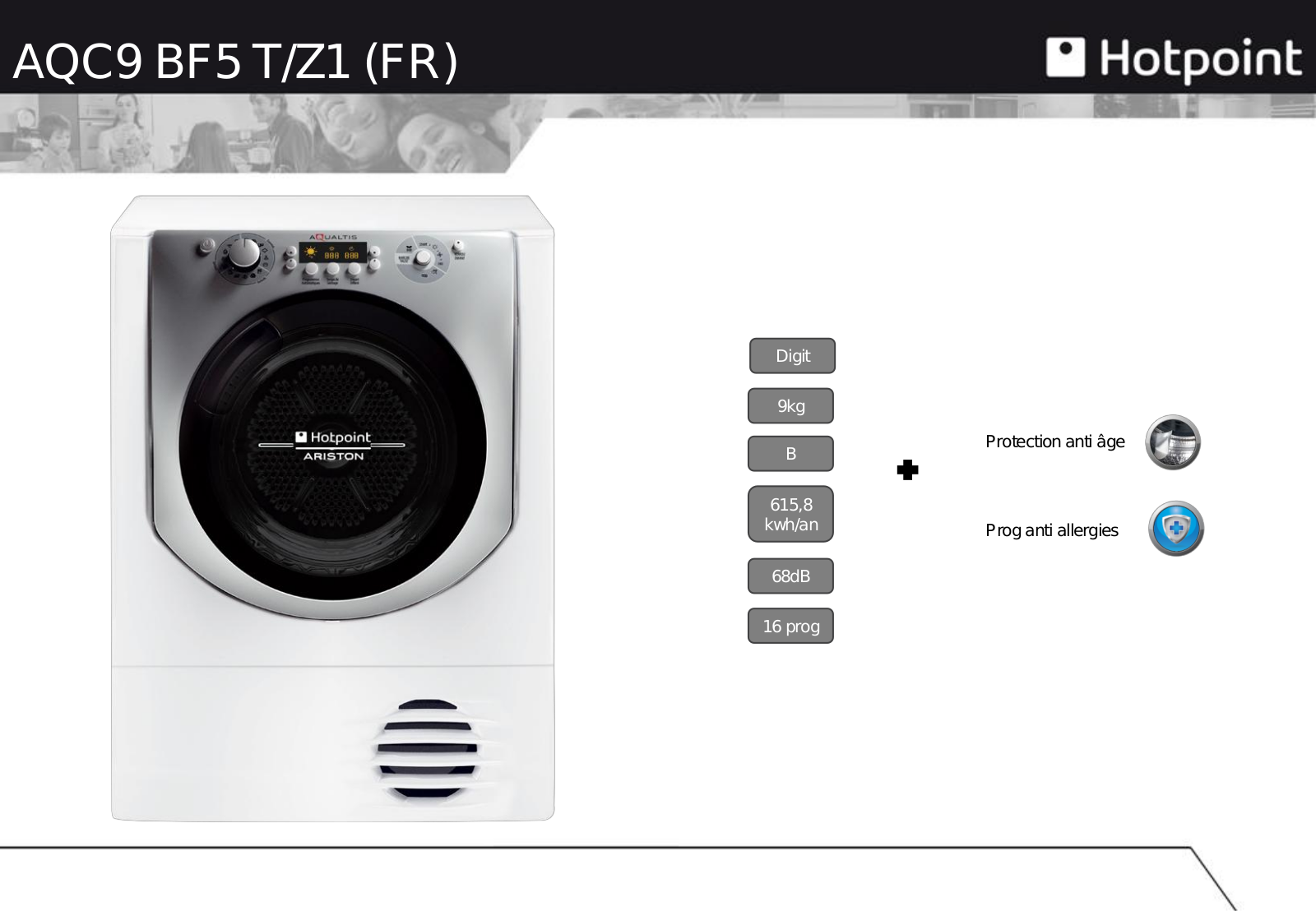 Hotpoint AQC9 2F7 TM2 1 product sheet