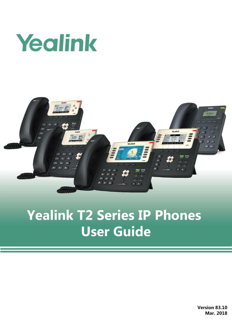 Yealink SIP-T29G User Manual