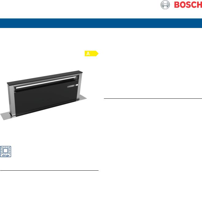 Bosch DDD97BM60B Product spec sheet