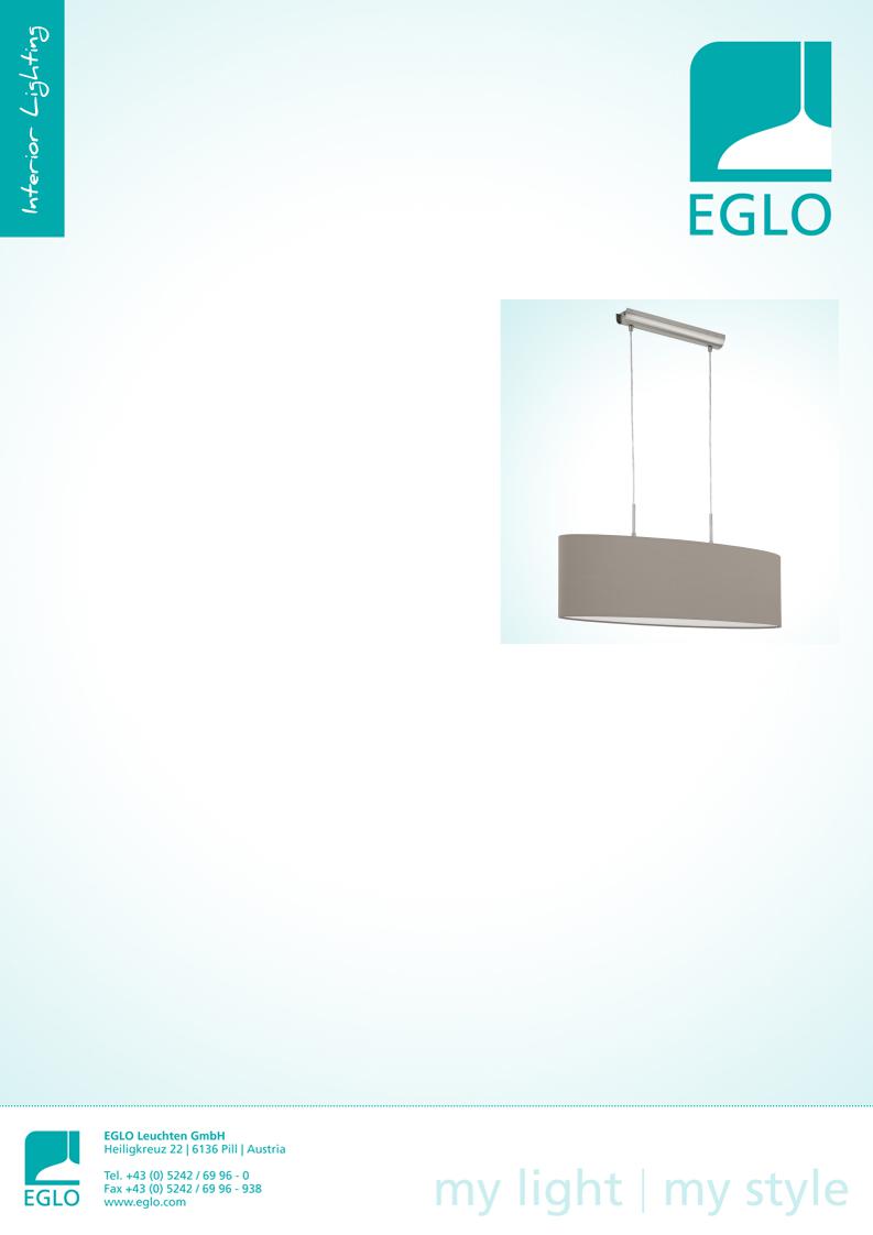 Eglo 31581 Service Manual
