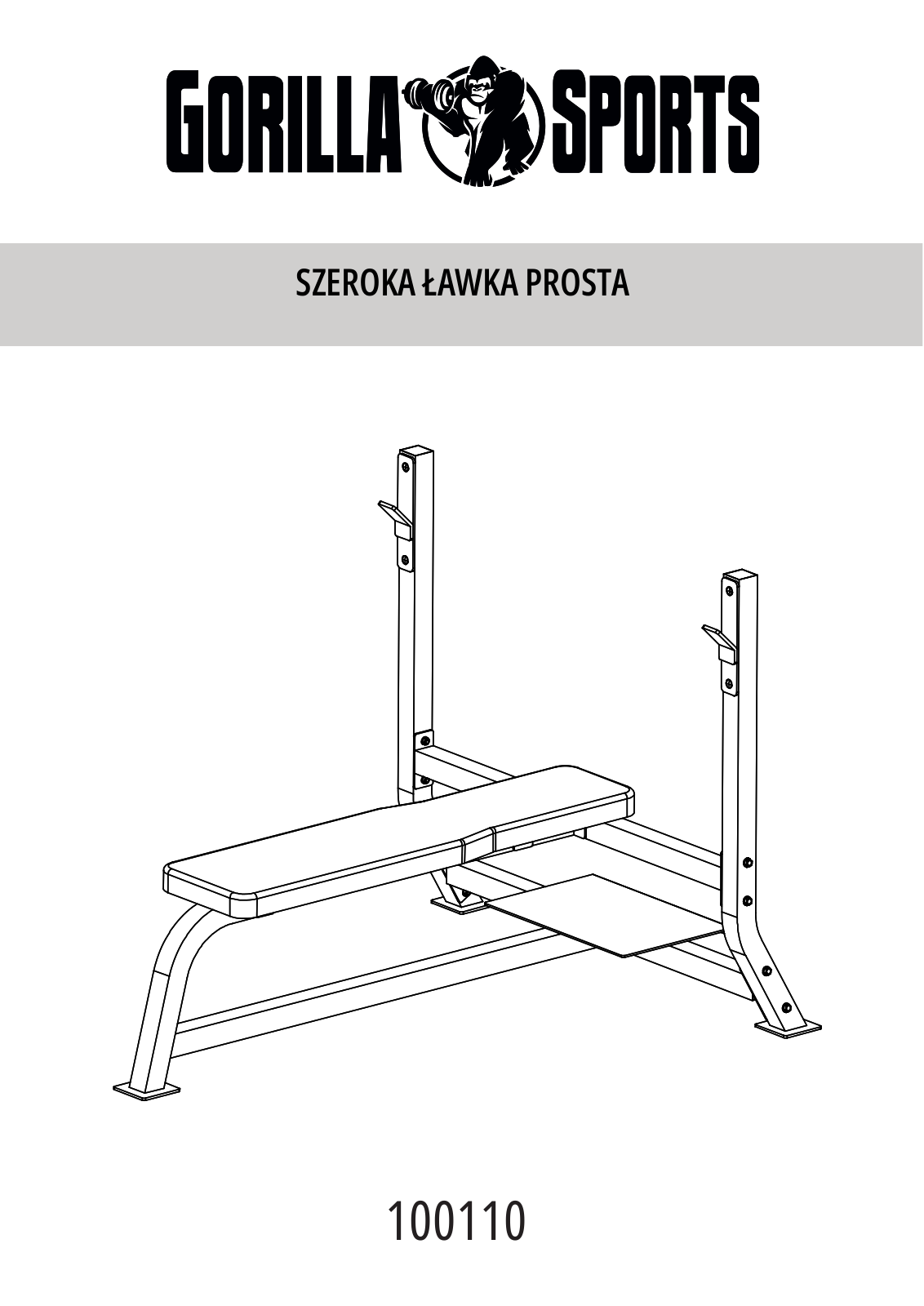 GORILLA SPORTS 100110 User guide - ManualMachine.com