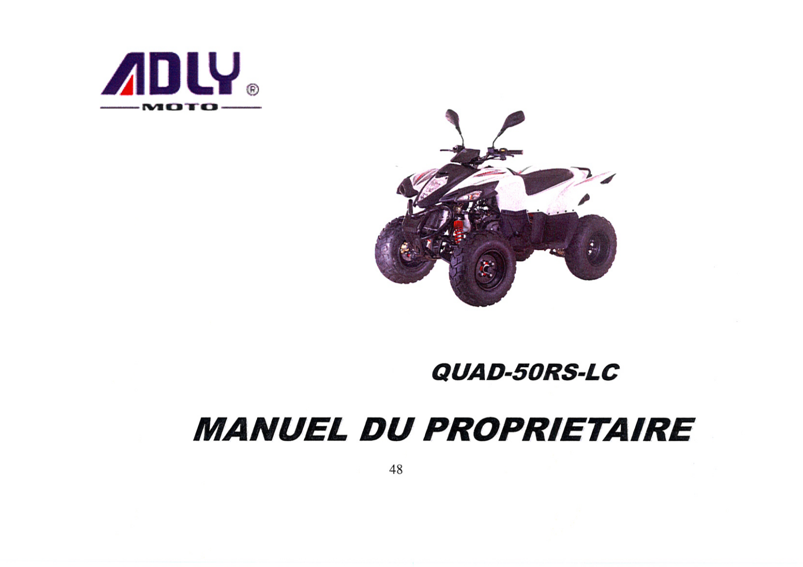 ADLY QUAD-50RS-LC User Manual